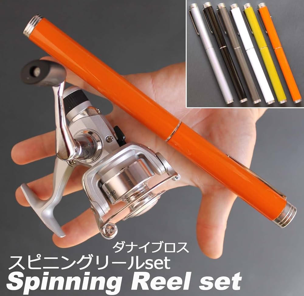 Amazon | ダナイブロス「スピニングリールset」 (（リール：ブラック