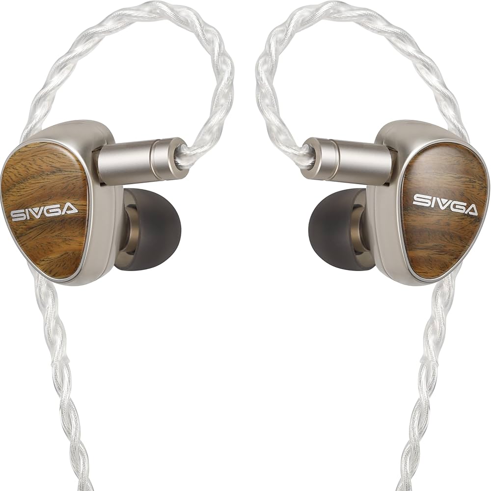 Amazon.co.jp: SIVGA QUE-UTG ガラス振動板イヤホン : 家電＆カメラ
