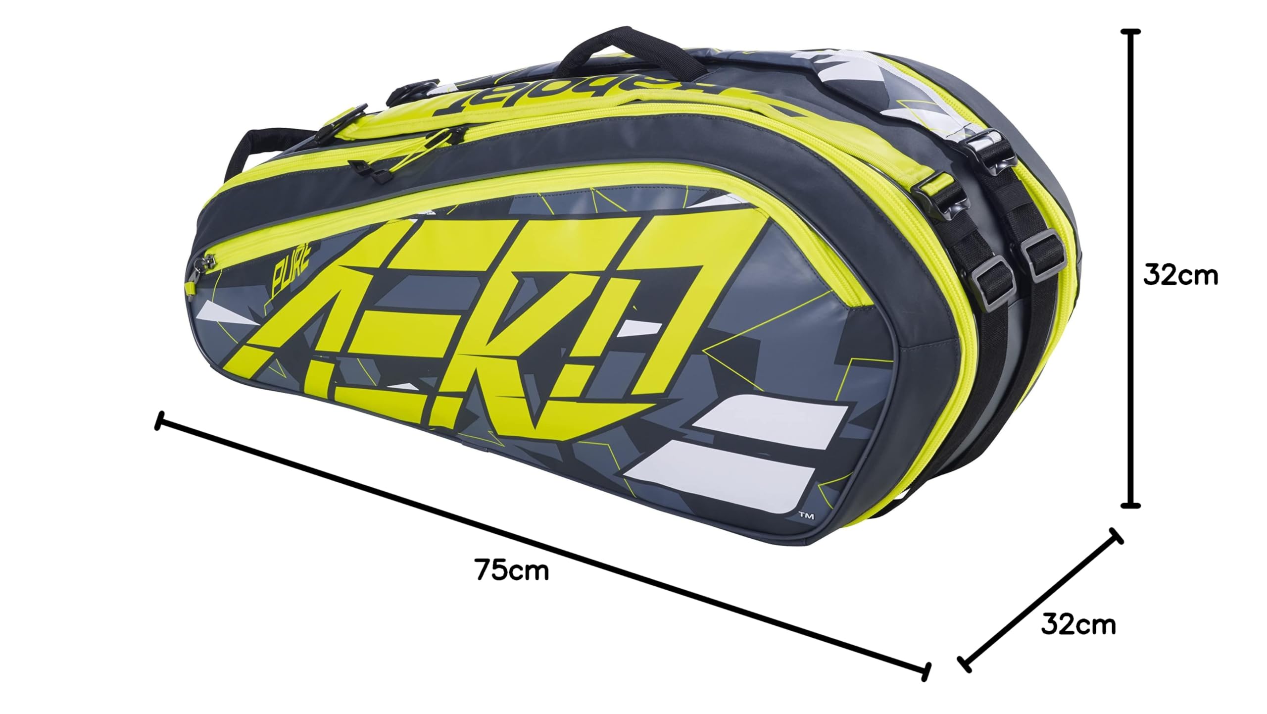 Amazon.co.jp: バボラ Babolat テニスバッグ・ケース ピュアアエロ