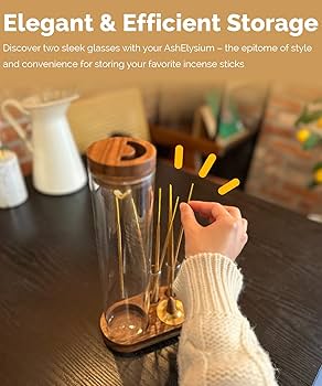 Amazon.co.jp: アッシュエリジウム 香炉スティック 香り ホルダー