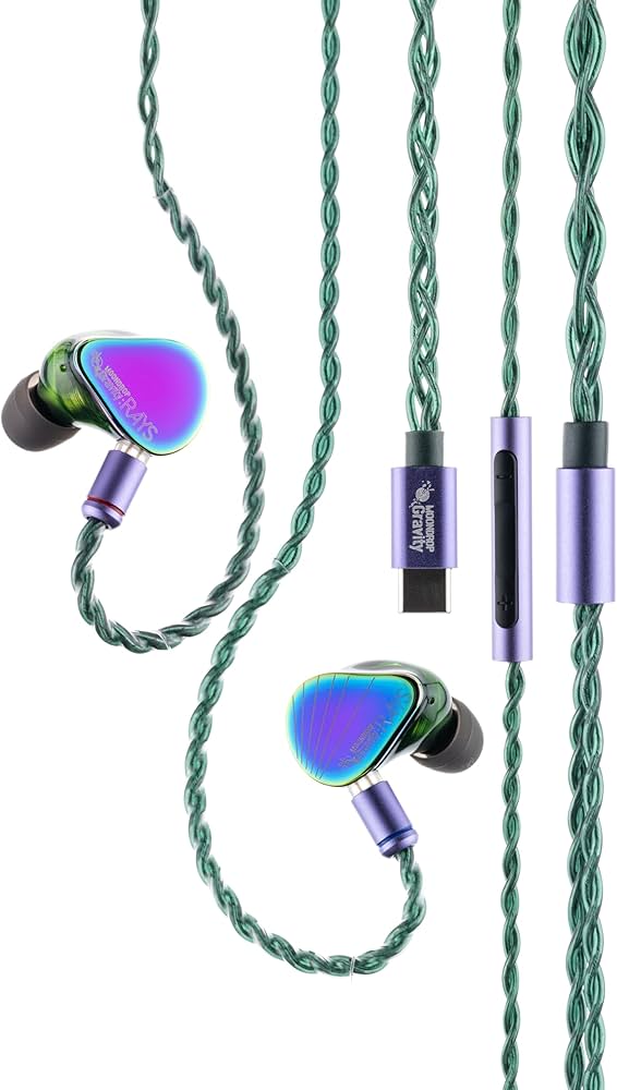 Amazon.co.jp: Moondrop Rays ゲーミングイヤホン 有線 イヤホン