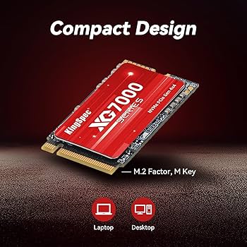 Amazon.com: KingSpec 2TB M.2 2242 PCIe 4.0 SSD - Read Speed up to