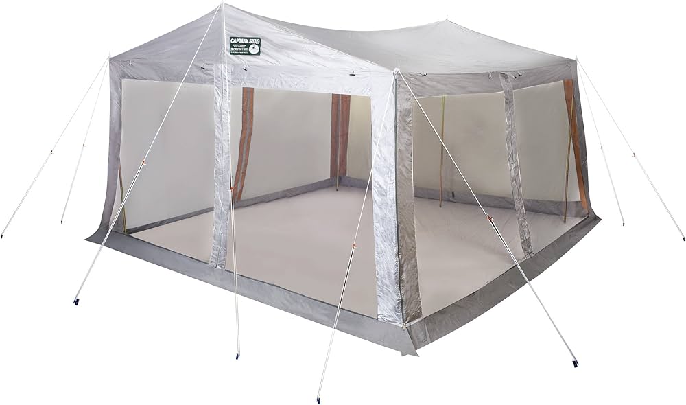 Amazon.co.jp: キャプテンスタッグ ラニー メッシュタープテント M