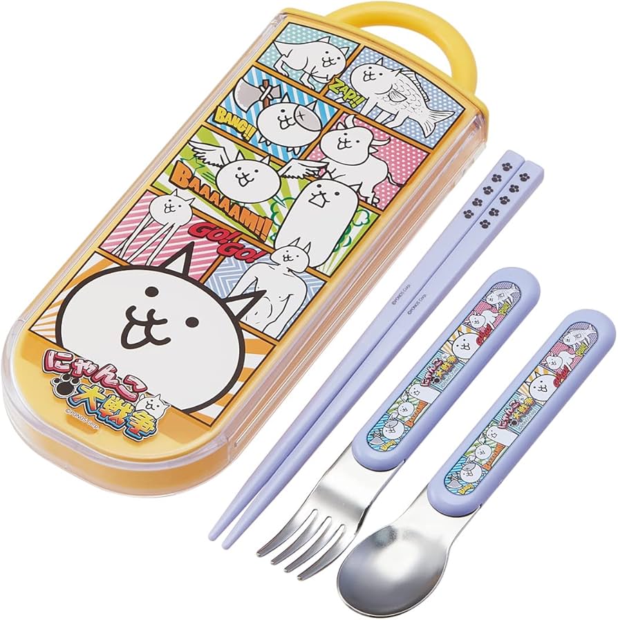 Amazon｜スケーター(Skater) トリオセット 箸 スプーン フォーク