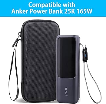 Amazon.co.jp: （ケースのみ）Anker Power Bank (25000mAh, 165W