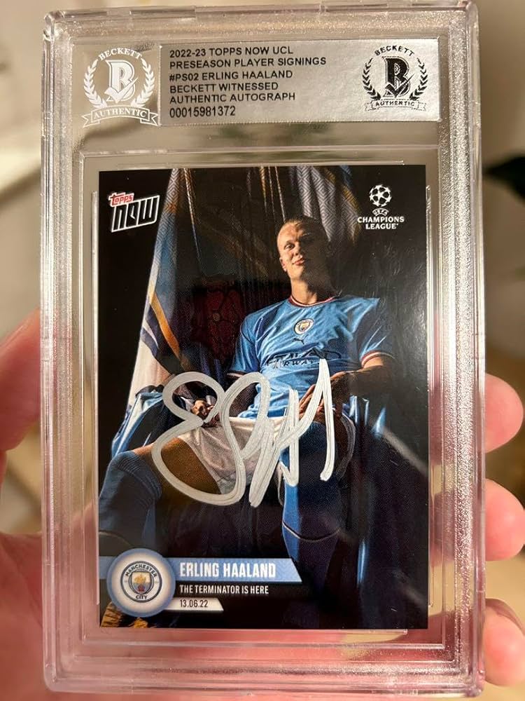 Amazon.co.jp: ハーランド サインカード haaland サッカー 大谷翔平