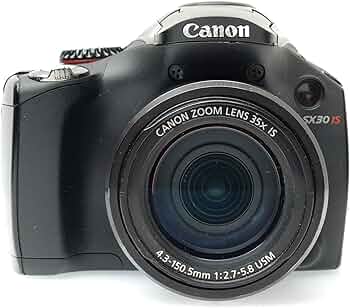 Amazon.com : Canon SX30IS 14.1MP Digital Camera with 35x Wide