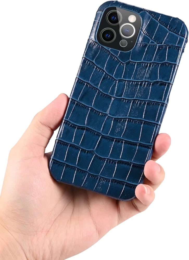 Amazon.co.jp: Mcxiancrl iPhone 14 Plus 用 ケース クロコダイル 本革