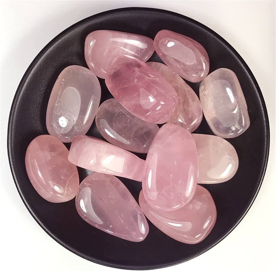 Amazon.co.jp: 天然ピンク水晶砂利 ローズクォーツ 天然石と鉱物オーブ