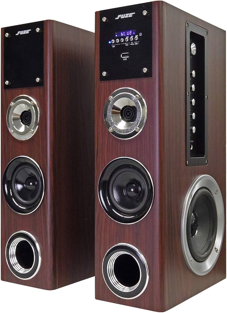 Amazon.co.jp: FUZE Bluetooth対応 アンプ内蔵 デュアルウーファー