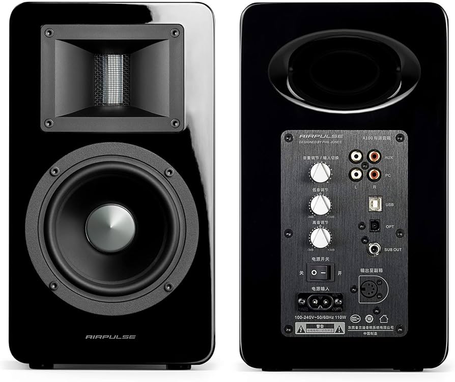 Amazon.co.jp: Airpulse/A100 ハイレゾ対応アクティブスピーカー