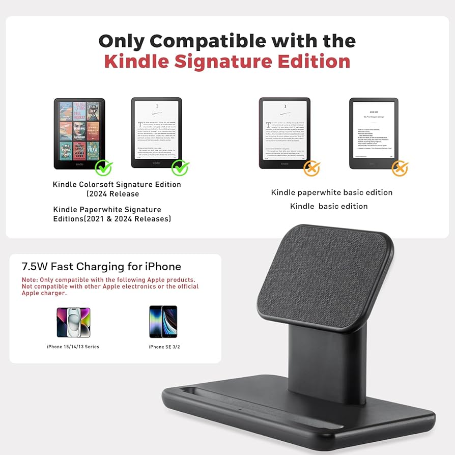 Amazon.com: CoBak Wireless Charger Stand Compatible with iPhone