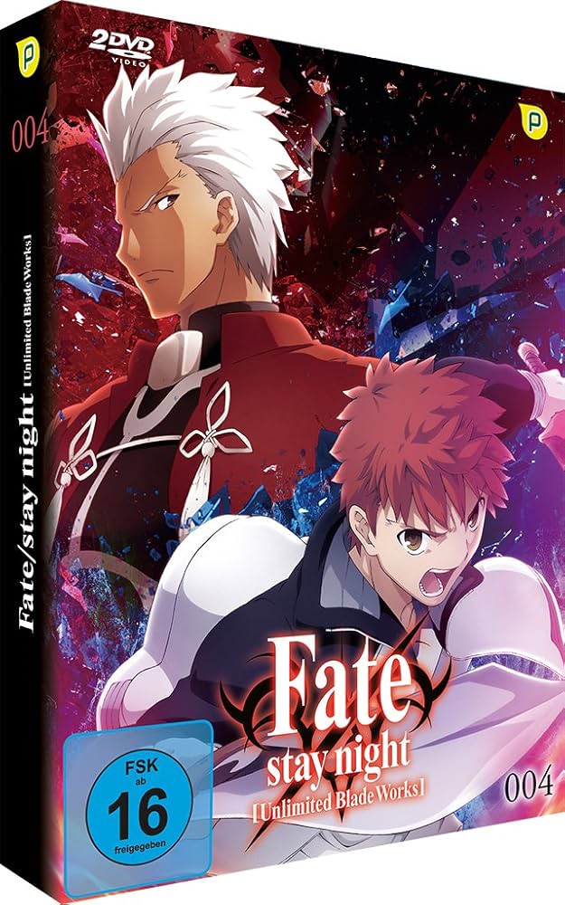 Fate/stay night: Unlimited Blade Works - Vol.4 - [DVD] Limited