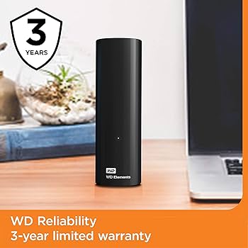 Amazon.com: Western Digital 10TB Elements Desktop External Hard