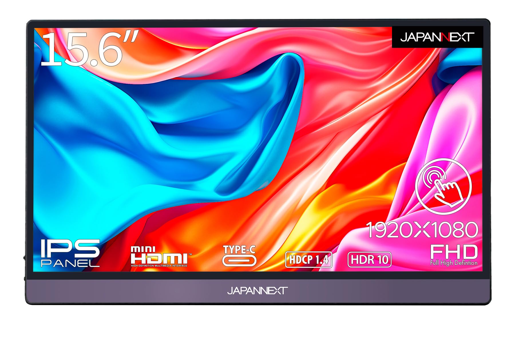 Amazon.co.jp: JAPANNEXT 15.6 inch Touch Screen Full HD (1920x1080