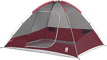 Amazon.co.jp: Sierra Designs 鹿リッジ 6人用 ドームテント - レッド