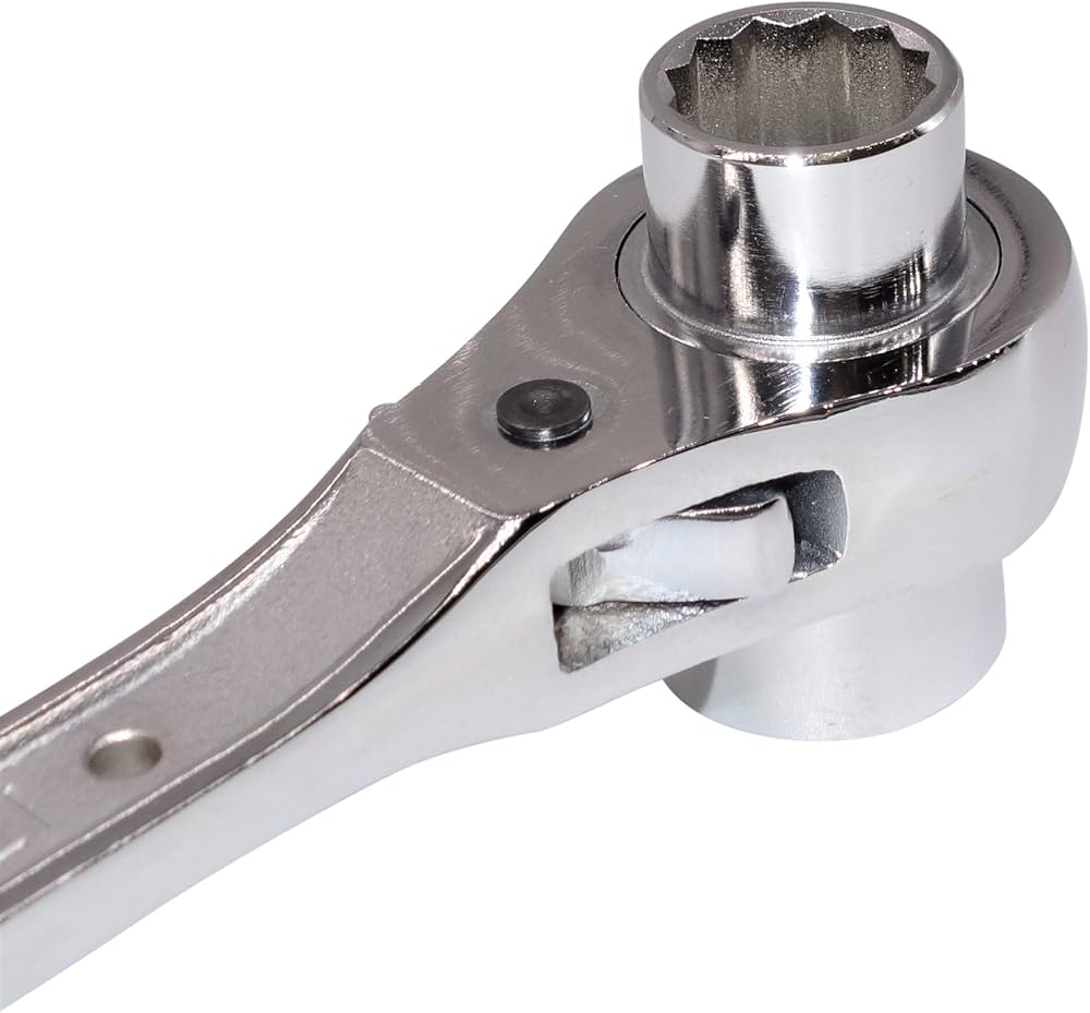 Amazon | トップ (TOP) ツイストラチェットレンチ 総磨き 鳶仕様 国産