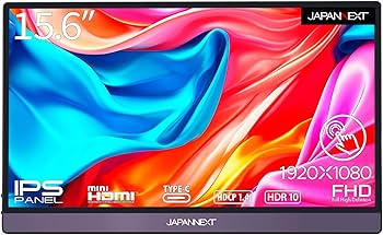 Amazon.co.jp: JAPANNEXT 15.6 inch Touch Screen Full HD (1920x1080