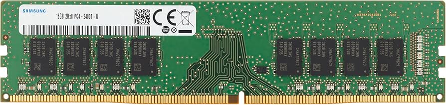 Samsung 16GB DDR4 2400MHz PC4-19200 (PC4-2400T) CL17 UDIMM 2Rx8