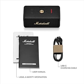 Amazon.com: Marshall Emberton III Portable Bluetooth Speaker