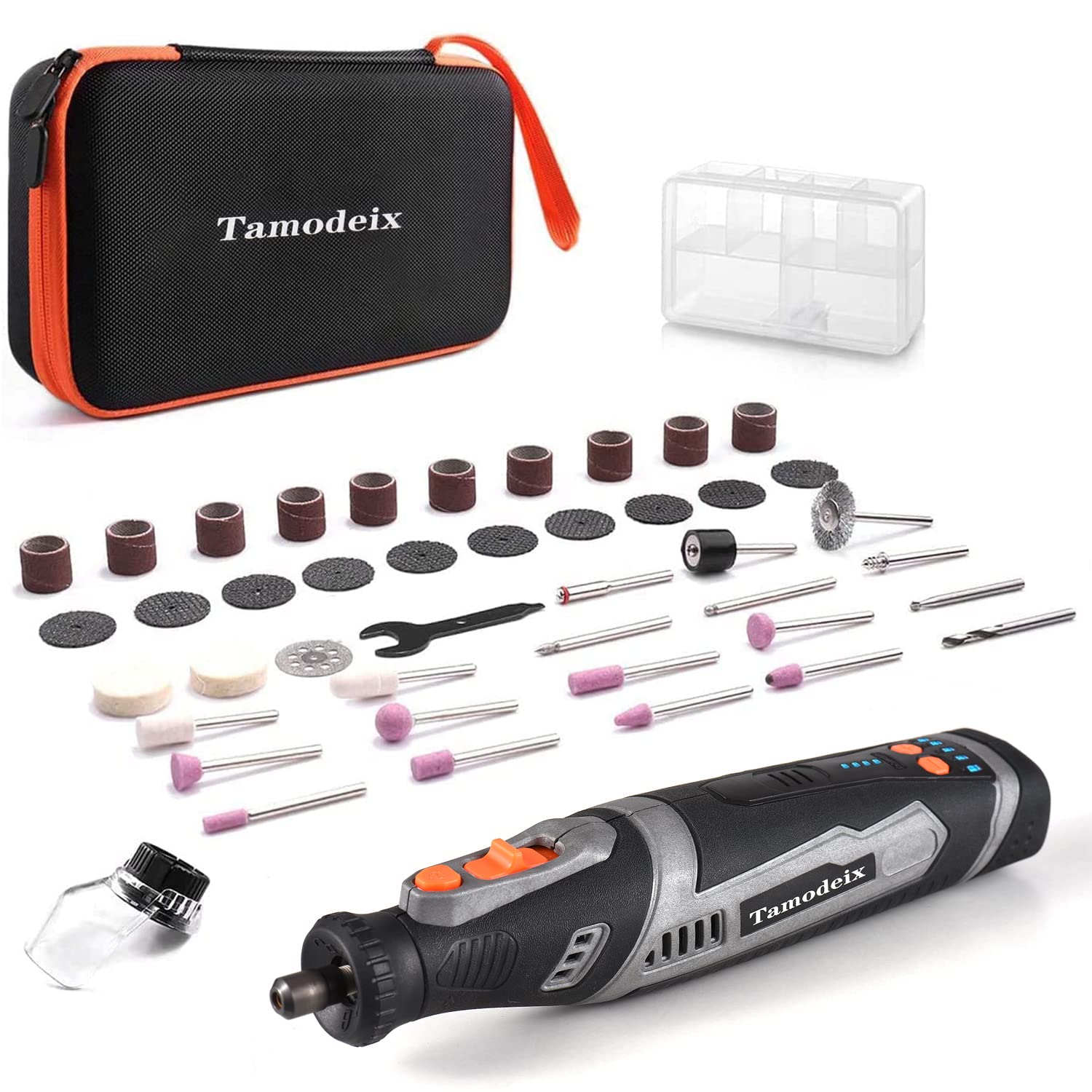 Amazon | Tamodeix ミニルーター リューター USB-C入力ポート 8V2.0Ah