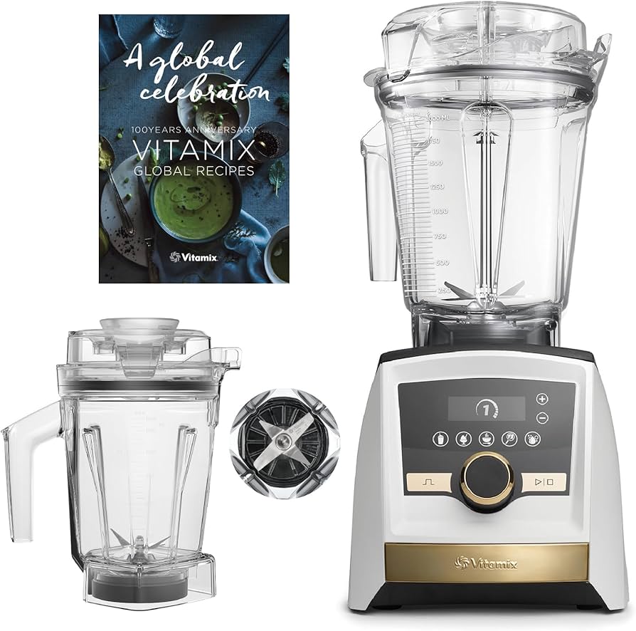 Amazon | 【公式】Vitamix A3500i ホワイト ミキサー 1.4L ドライ