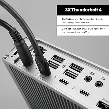 Estação de carregamento CalDigit TS4 Thunderbolt 4 – 18 portas