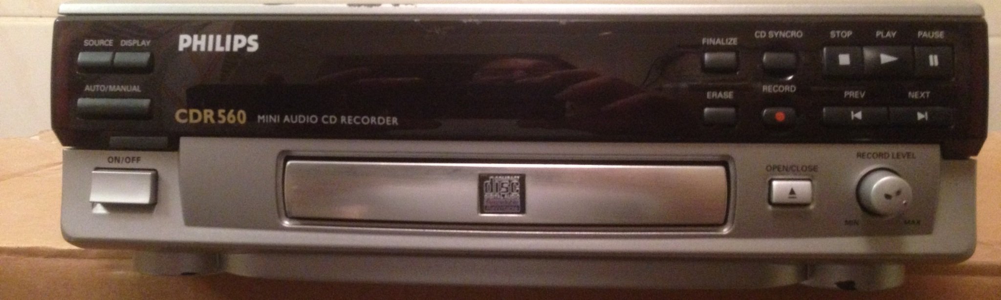 Philips CDR 560 CD-Player : Amazon.de: Elektronik & Foto