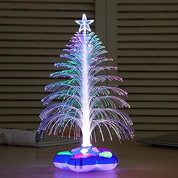 Amazon.co.jp: alfyng LED光ファイバークリスマスツリー 色が変わる