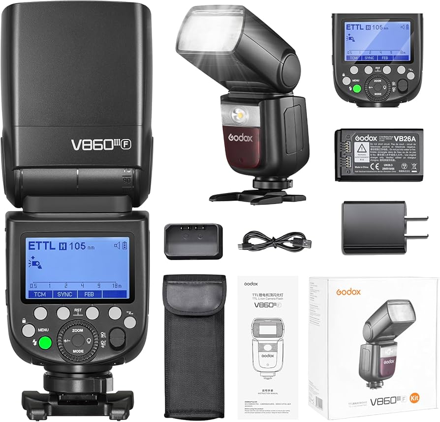 Amazon.com : Godox V860III-F for Fujifilm Camera Flash, Ving