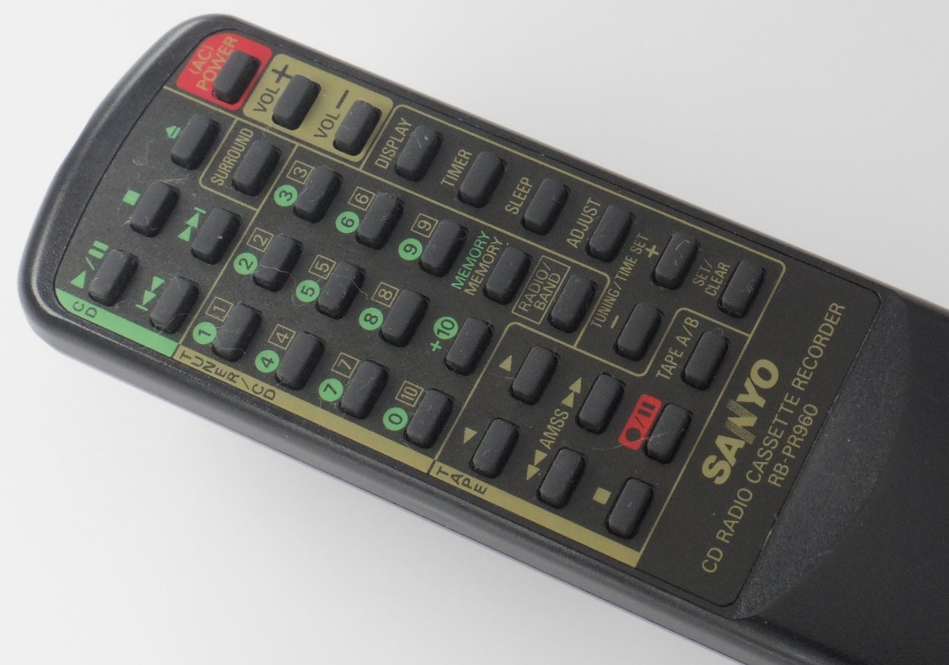 Amazon | 三洋電機 サンヨー オーディオリモコン RB-PR960 | 三洋電機