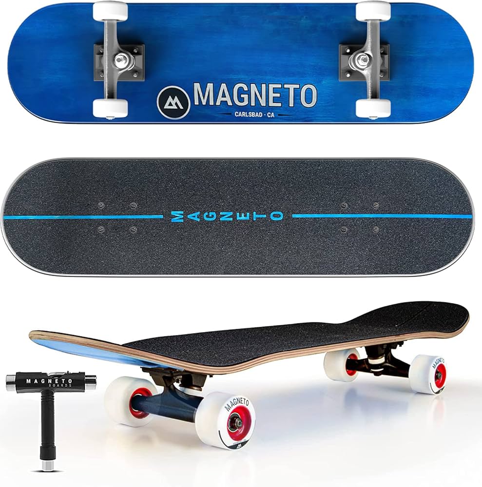 Amazon.com : Magneto Complete Cruiser Skateboard - All-Terrain