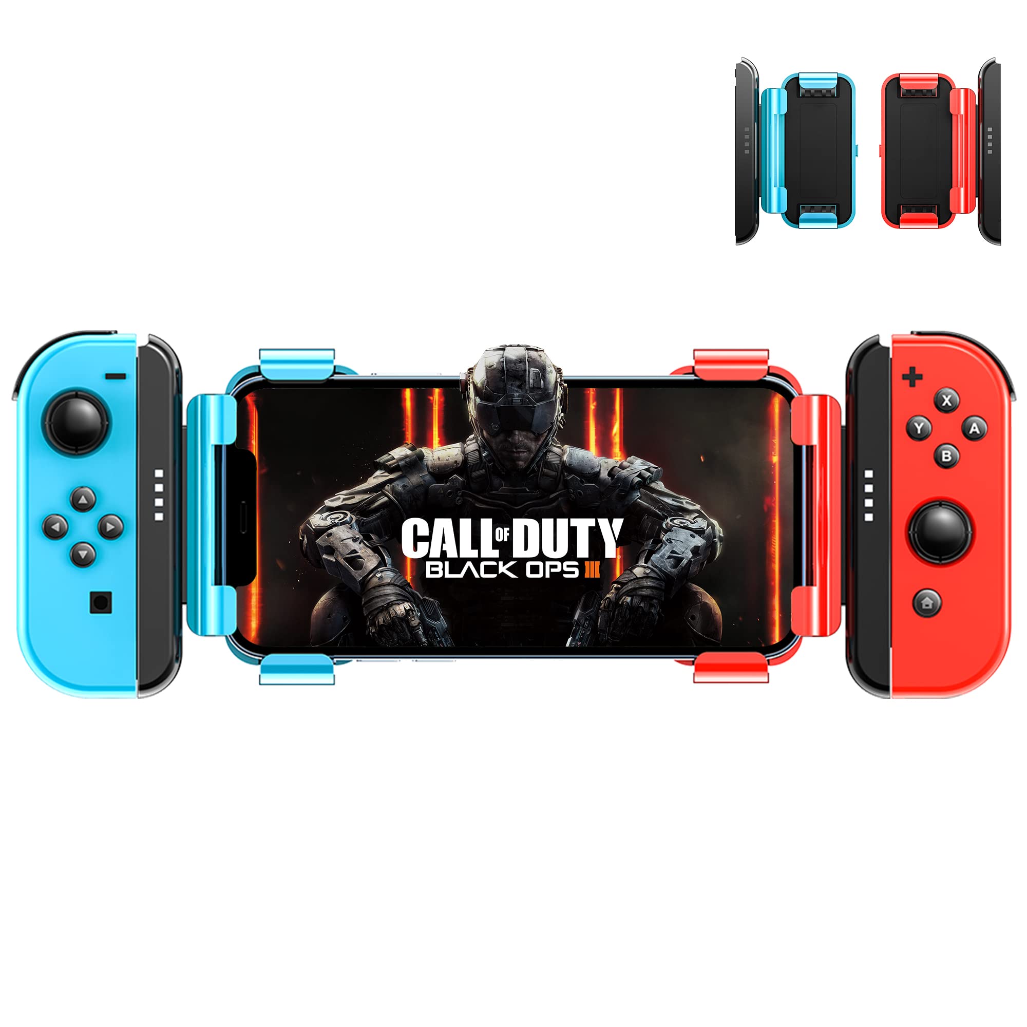 Amazon.co.jp: Joso Switch Joy-Con グリップホルダー 携帯電話