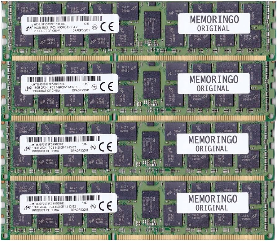 Amazon.co.jp: MacPro用メモリ 64GB(16GB×4枚組) DDR3 PC3-14900R