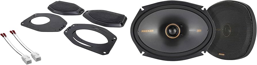 Amazon.com: Kicker 51KSC6904 6x9 KS-Series Coaxial Speakers and