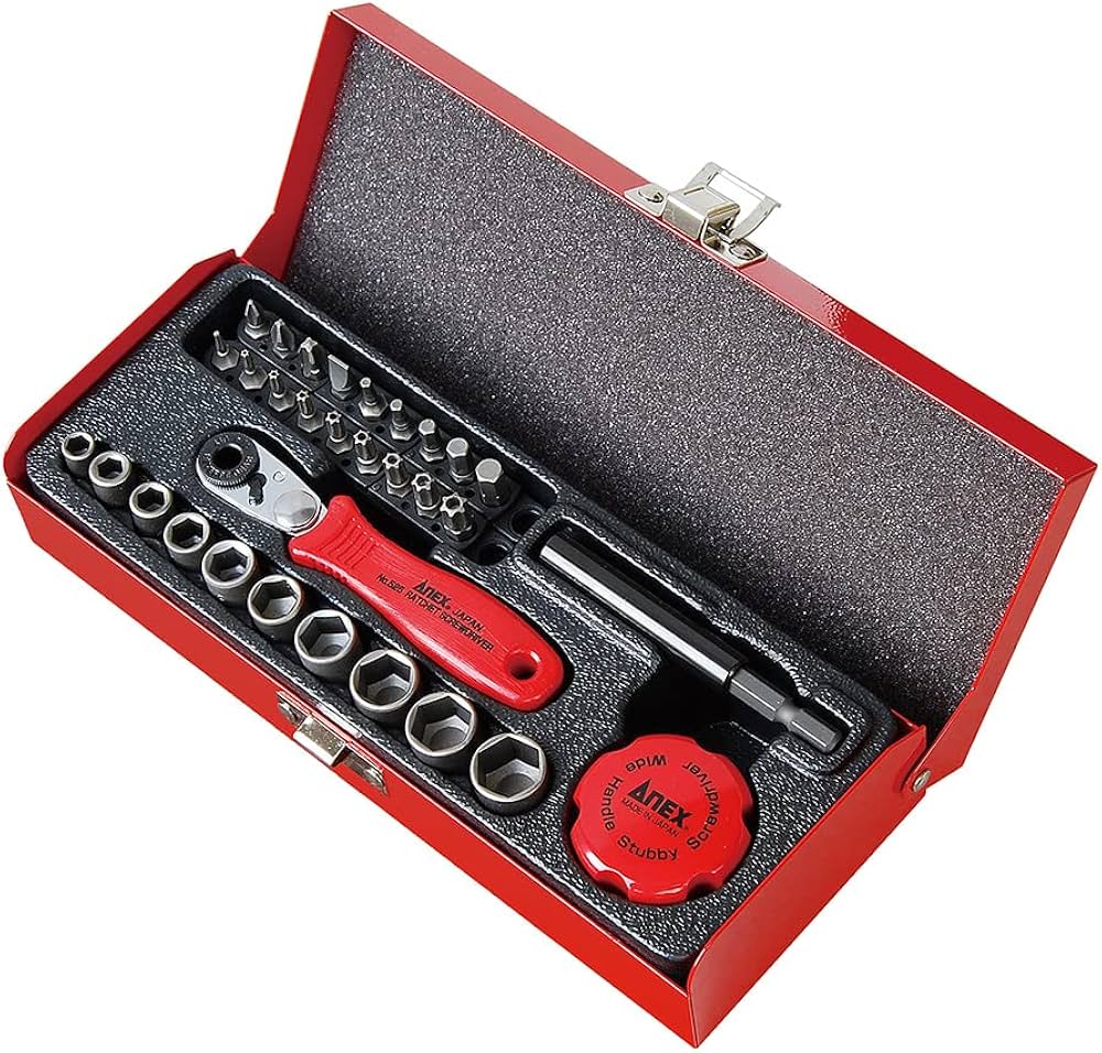 Amazon | アネックス(ANEX) ラチェットドライバー コンパクトビット52