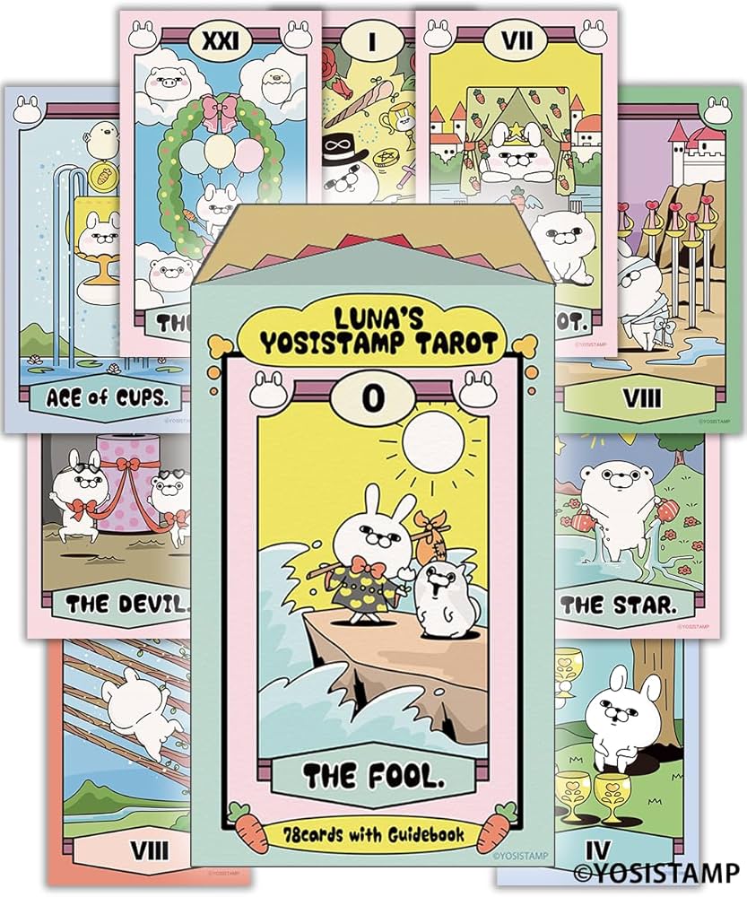 Amazon.co.jp: 【うさぎ100%】ルナズ ヨッシースタンプ タロット