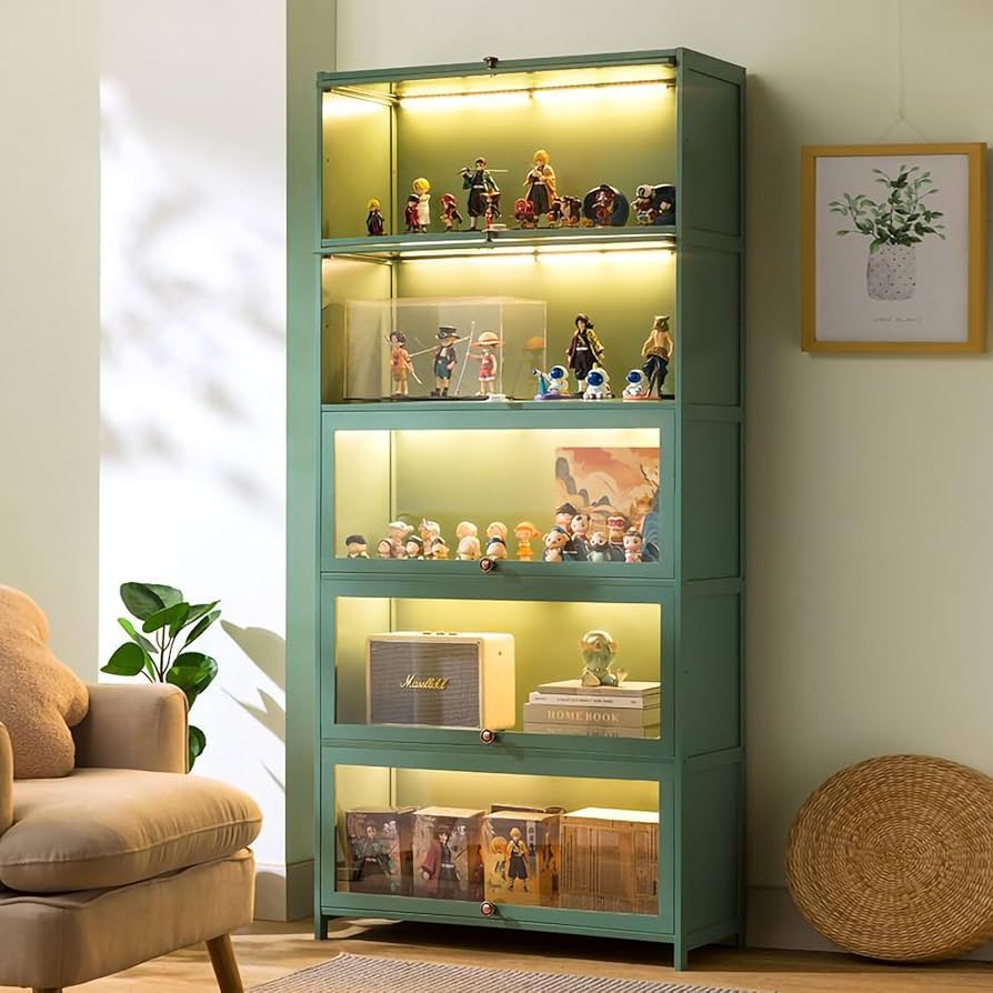 Amazon.co.jp: コレクションケースフィギュアケースフィギュア棚ショー