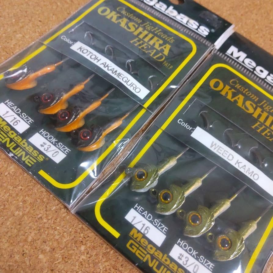 メガバス オカシラヘッド(ジグヘッド) 14セット56本 オールド メガバス