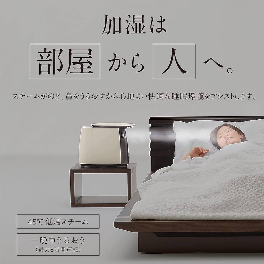 Amazon | 三菱電機 スチーマー SH-GSX8-C 空気のマスク 保湿機 快眠