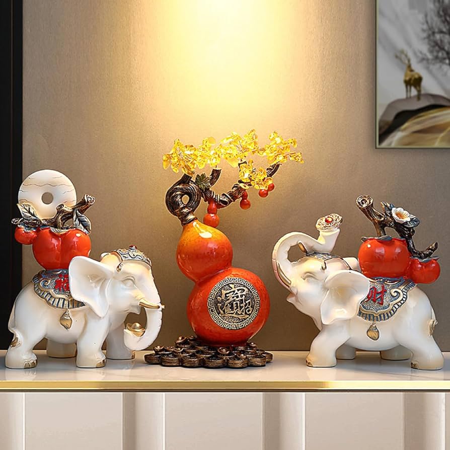 Amazon.co.jp: 樹脂 ひょうたん 置物 伝統 工芸品 インテリア オブジェ