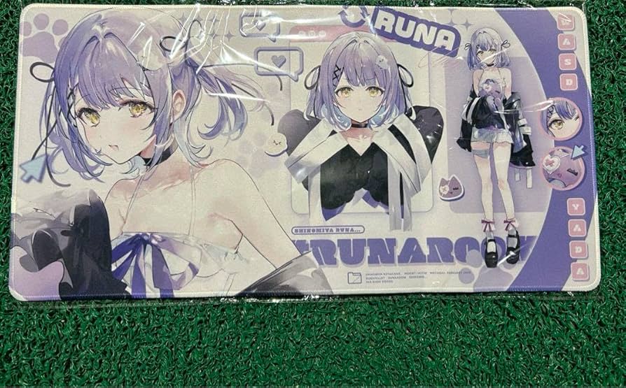 Amazon.co.jp: 紫宮るな マウスパッド プレイマット : ホビー