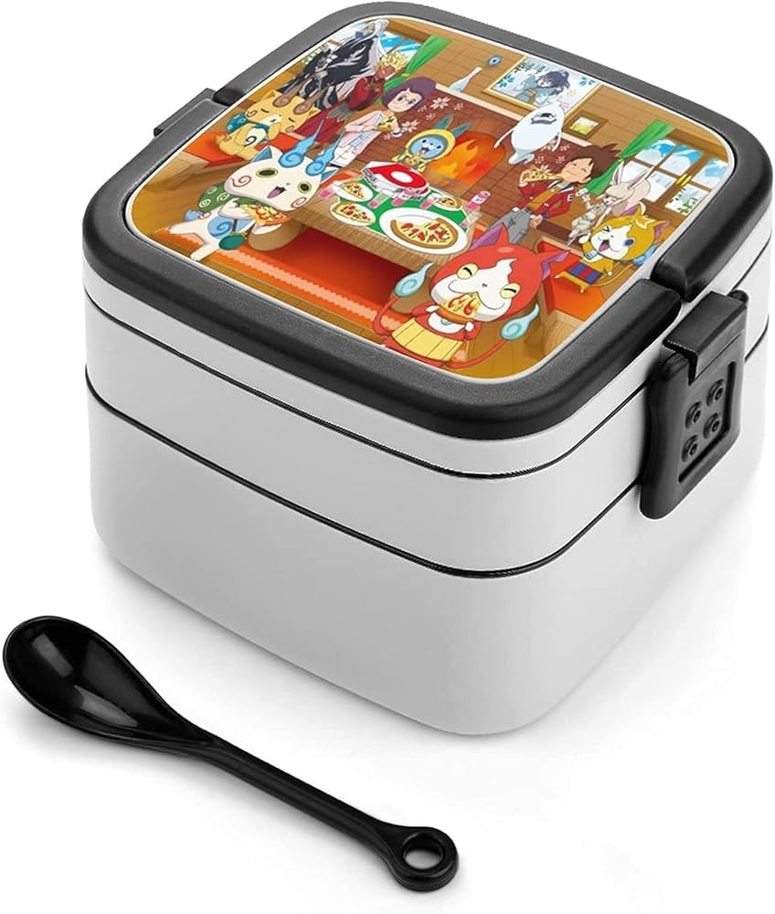 Amazon | 妖怪ウォッチ 弁当箱 ランチボックス 二段 ふわっと盛れる