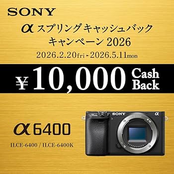 Amazon | ソニー SONY ミラーレス一眼 α6400 ボディ ブラック ILCE
