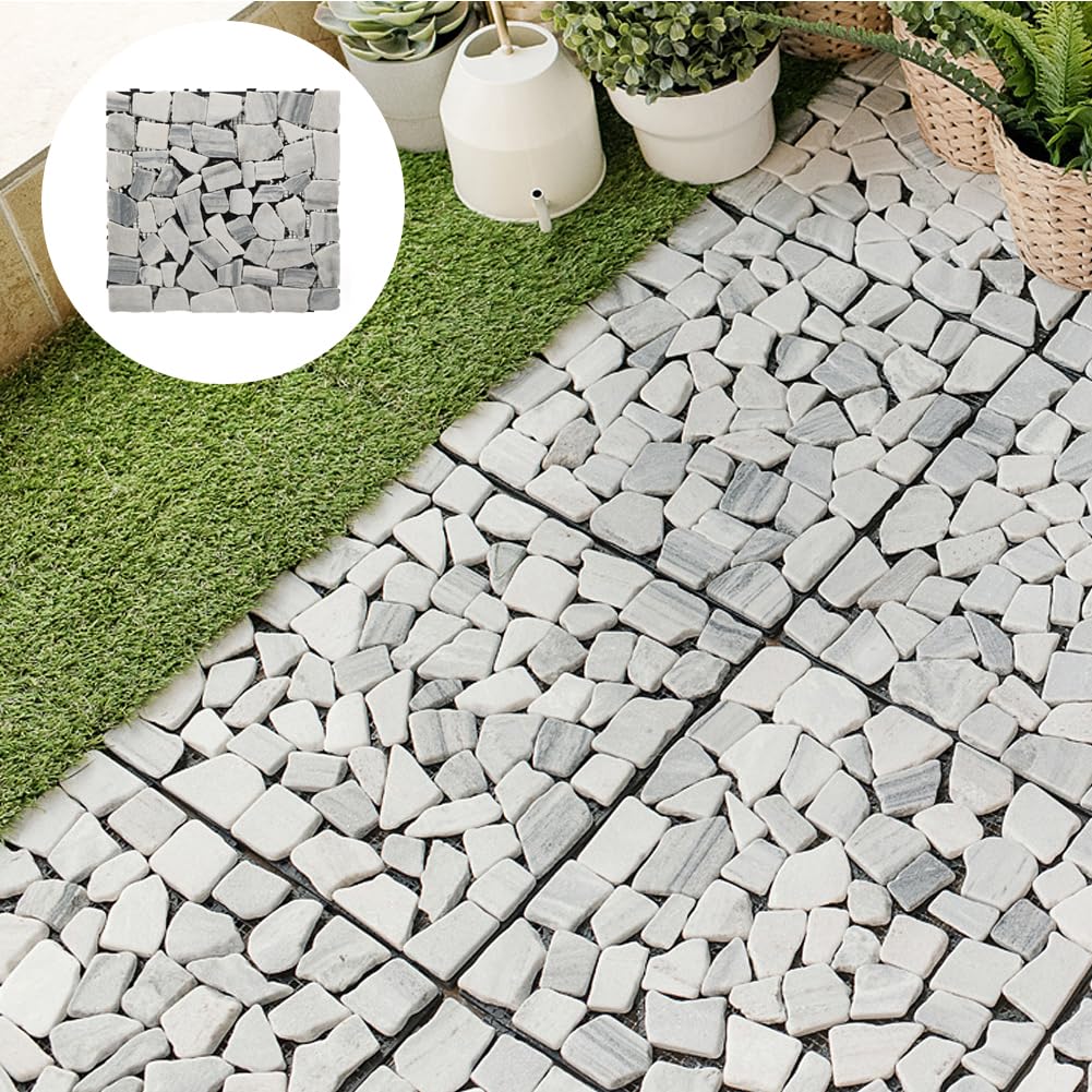 Amazon | IADSFSV(ひさこ) ジョイントタイル ベランダタイル 天然石