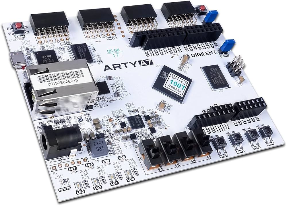 Amazon | Digilent Arty A7:Artix-7 FPGA開発ボード メーカーや趣味の