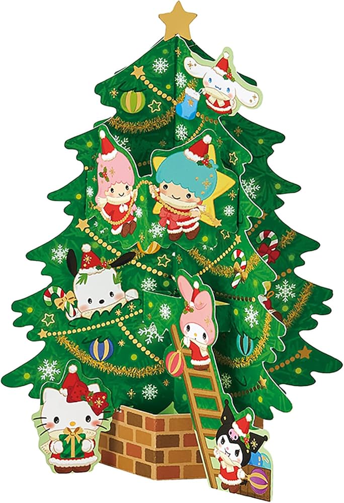 Amazon.co.jp: サンリオ(SANRIO) クリスマスカード メッセージカード