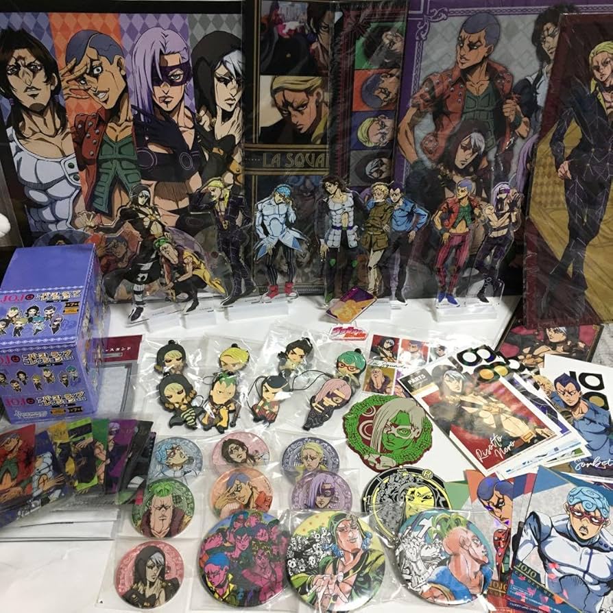 Amazon.co.jp: ジョジョの奇妙な冒険第5部 暗殺チーム グッズ まとめ