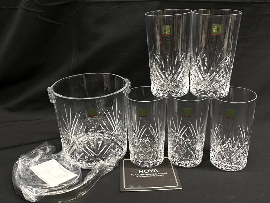 Amazon | E928 HOYA ホヤクリスタル 水割りセット タンブラー グラス