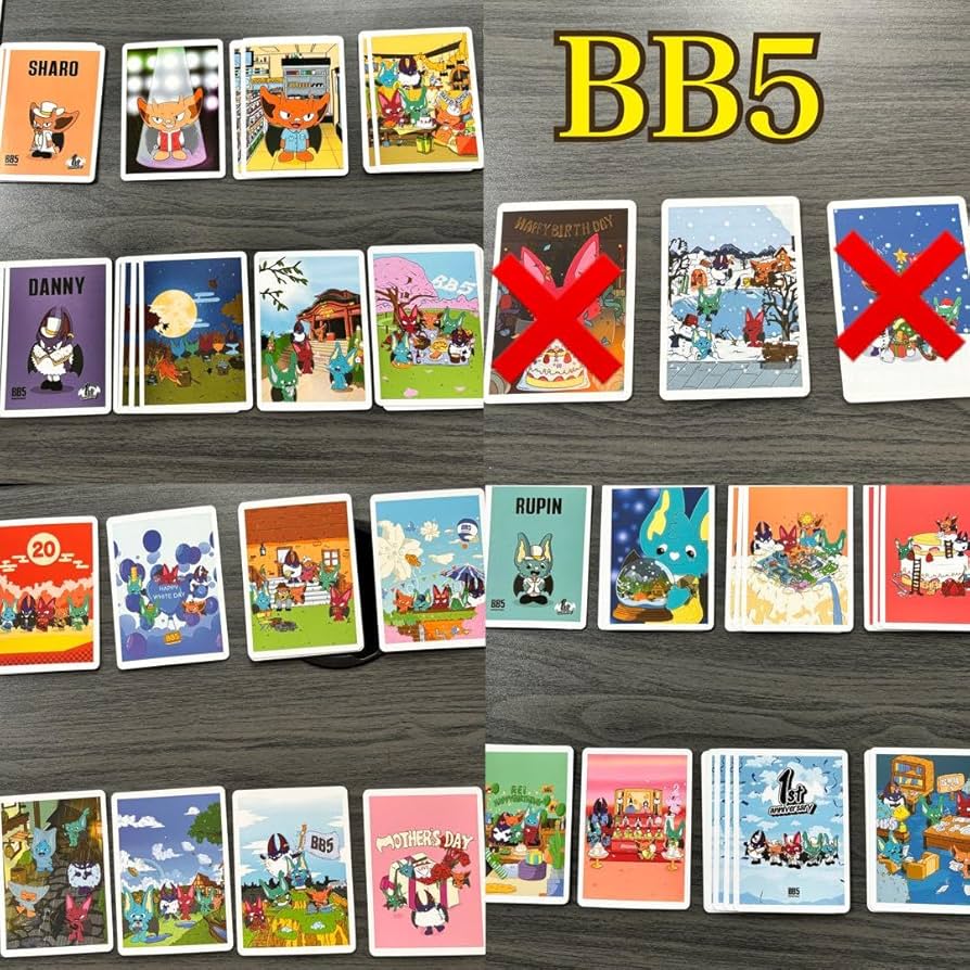 Amazon.co.jp: コムドット BB5 トレーディングカード 1周年記念トレカ